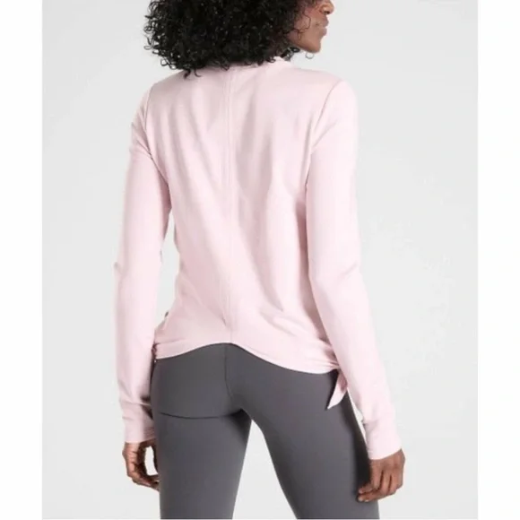 Athleta Samsara Side Tie Sweatshirt New - Picture 2 of 6